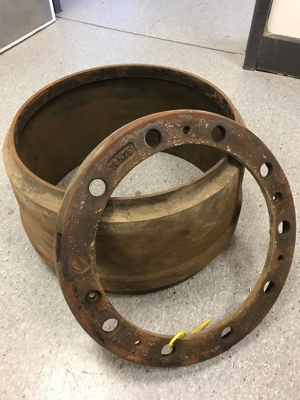 Warning! Seriously Defective Aftermarket Lorry Brake Drums Lloyd