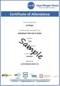 First Aid Training