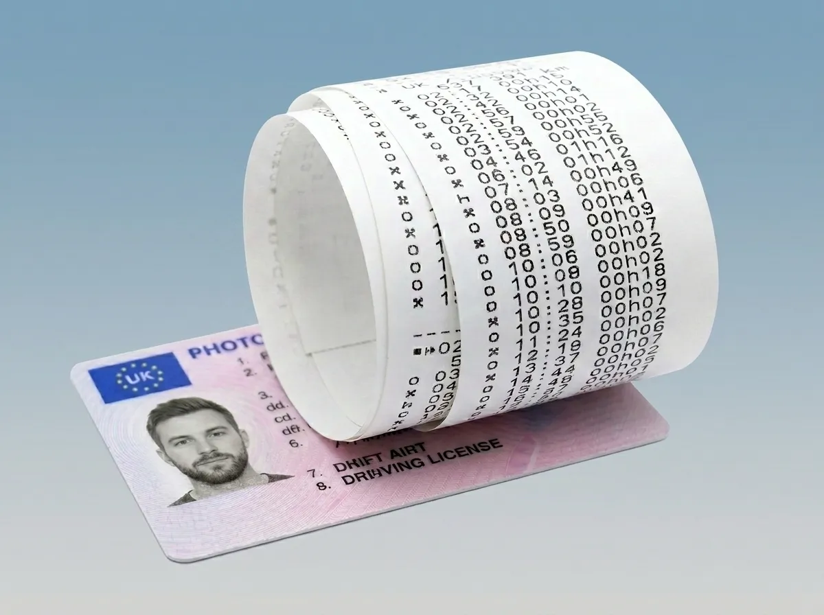 Tachograph readout