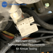 Important updates for tachograph annual testing