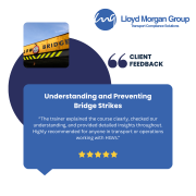 Client Feedback - Preventing Bridge Strikes