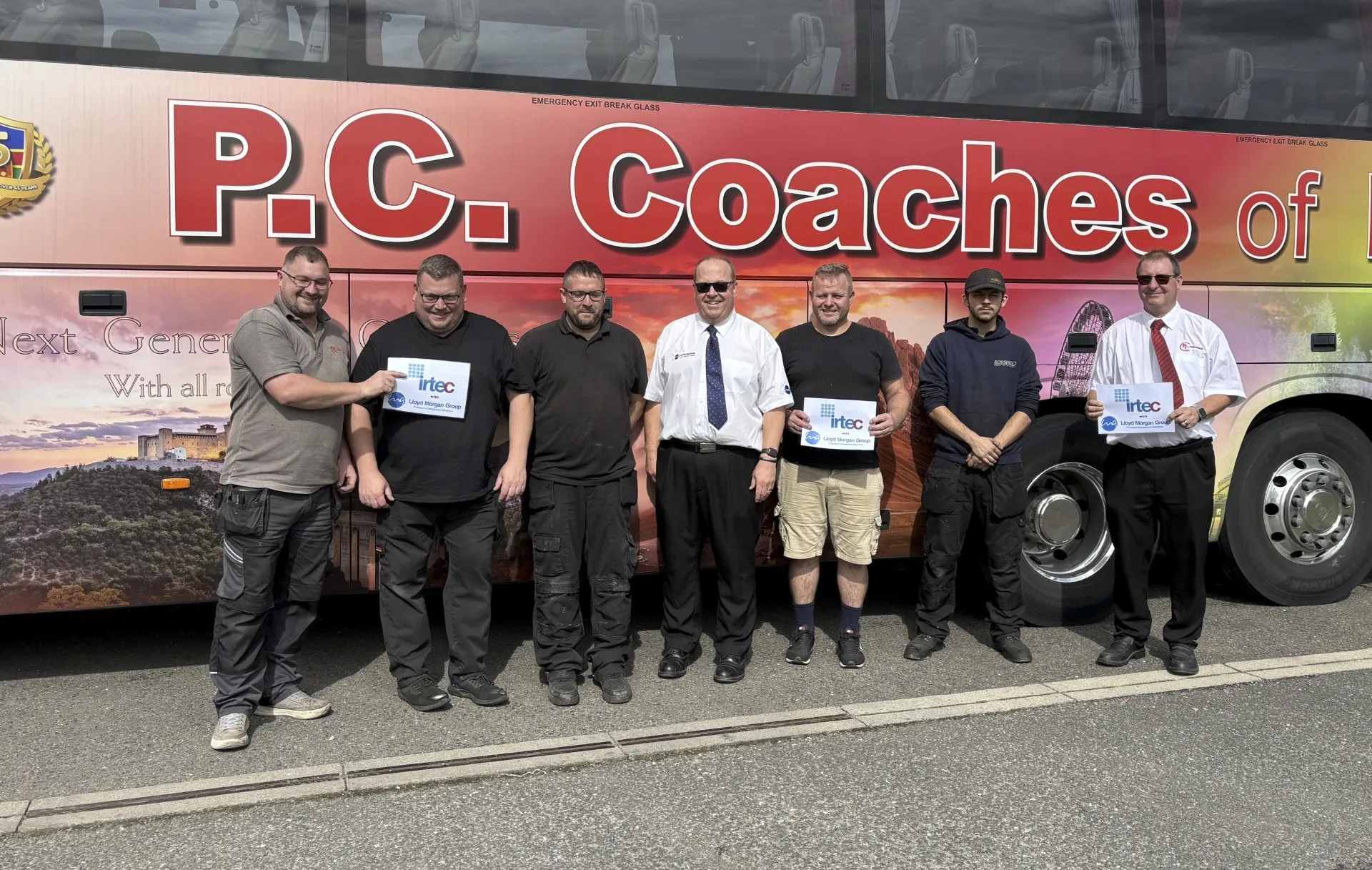 Six engineers. Six IRTEC passes.